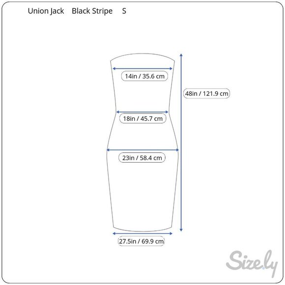 Union Jack Y2K Black White Striped Strapless Smocked Tube Top Stretch Maxi Dress - Picture 6 of 6